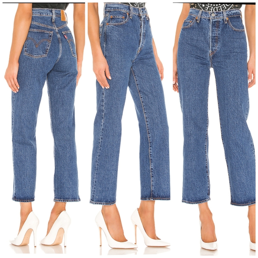 NWT Levi's Ribcage Straight Ankle W29 L27